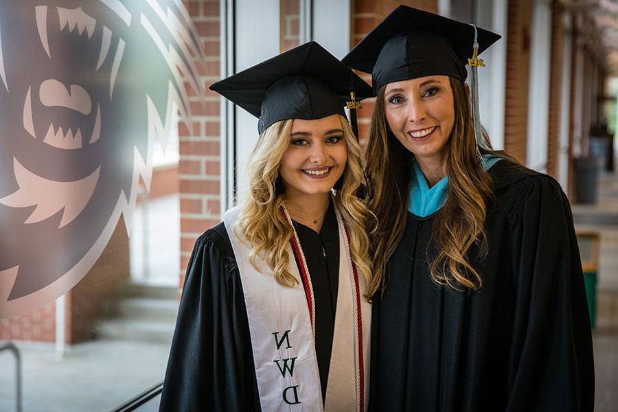 Mother, daughter complete degrees together at Northwest 